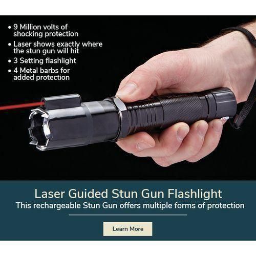 product_image_name-Defense Fire-LED Fire 3-in-1 Rechargeable Self-Defense Electric Shock Laser Pointer Torch-1