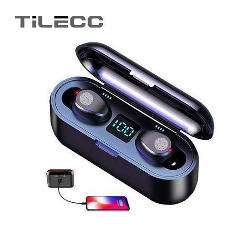 product_image_name-TiLECC- F9 Fingerprint Touch Bluetooth Earphone Earbuds 2200mAH-1