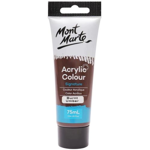product_image_name-Generic-Acrylic Colour Paint Signature 75ml – Burnt Umber-1