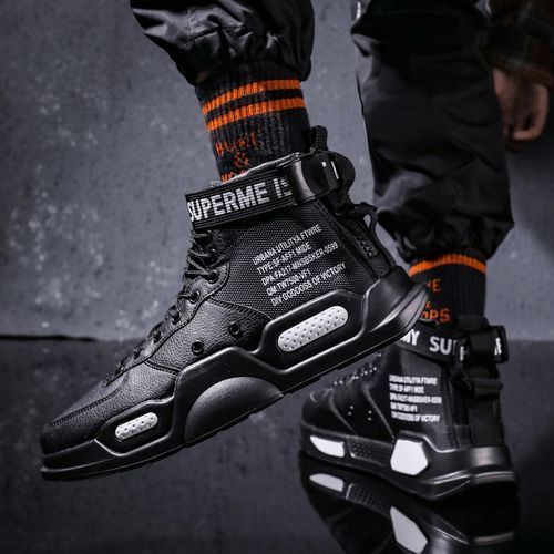 Youth black on sale tennis shoes