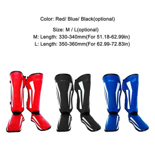 Kickboxing Shin Guards Leg Foot Protector For Kickboxing MMA