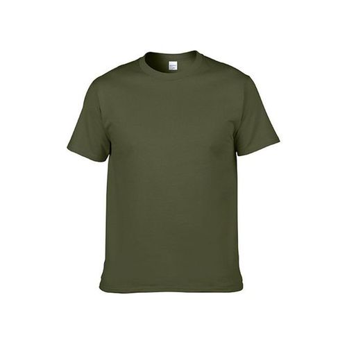 Fashion Plain Jungle Green Shirt @ Best Price Online