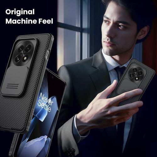 product_image_name-Generic-Nilkin Case for OnePlus 13 One Plus 13 (1+13) (6.82" Inch) CamShield Pro Slider Camera Close & Open Double Layered Protection TPU + PC Black Color-3