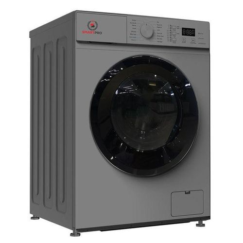Smart Pro SWM-10FLA 10Kg Front Load Washing Machine, Multiple Wash Programs, Energy Efficient,GREY