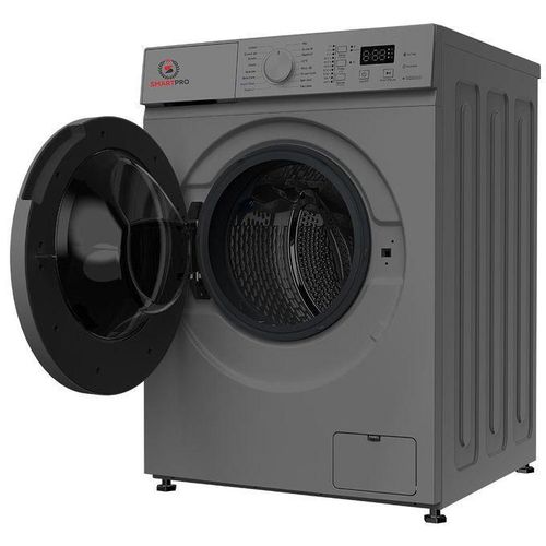 Smart Pro SWM-10FLA 10Kg Front Load Washing Machine, Multiple Wash Programs, Energy Efficient,GREY