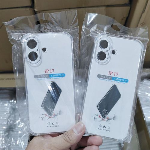 product_image_name-Generic-iPhone 17 Phone Case, Clear Case with Protective Bumper Edges for Second Device-1