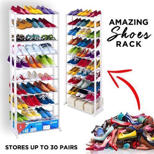 Amazing Shoe Rack Organizer Stainless Steel SUPERFLY Best Price