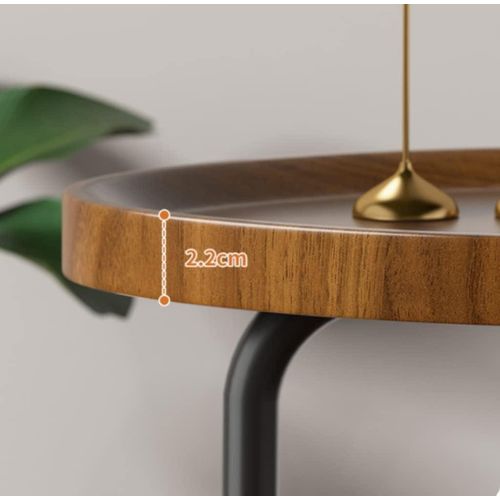product_image_name-Generic-Side table, small coffee table, movable tea table, mini side cabinet, sofa shelf, light luxury corner table, bedside table, small bedside table-4
