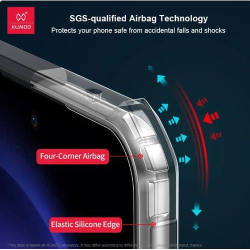 product_image_name-Xundd-Samsung Galaxy A35 Phone Case, 4-Corner SHOCKPROOF Airbag Bumper with Transparent Acrylic Back & TPU Buffer-2