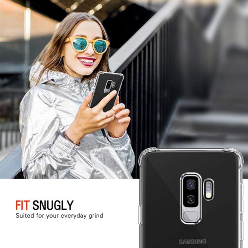 product_image_name-Generic-Transparent Back Cover Clear Thin Case for Samsung Galaxy S9 plus/S9+-Clear case-5