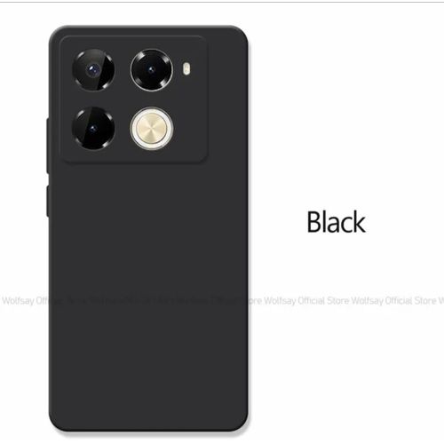 product_image_name-Infinix-Note 40 Pro+ Plus Black Soft Silicone Phone Case/ Cover-1
