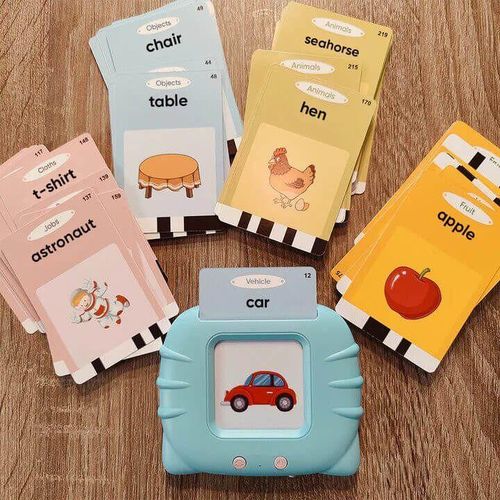 product_image_name-Generic-Happy World Flash Cards Reader Early Learning Device for Kids-6