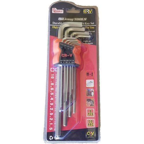 product_image_name-Generic-QiLiang Hex Key Wrench Set (9 Pcs (Large)-1
