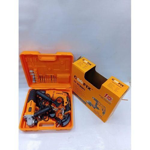 product_image_name-COOFIX-Electric Drill & Angle Grinder Combo Kit-1