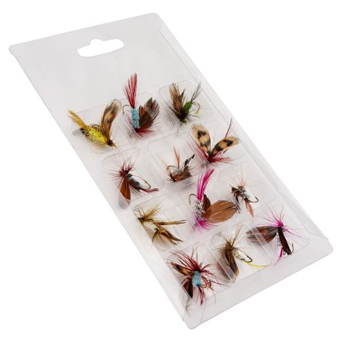 Generic 12pcs Fly Fishing Flies Kit Fly Fishing Lures Assortment Kit @ Best  Price Online