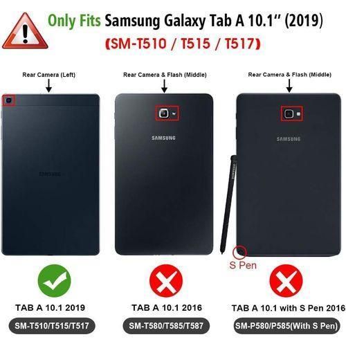 product_image_name-Generic-Keyboard Case for Samsung Galaxy Tab A 10.1 2019 Model SM-T510/T515/T517-2