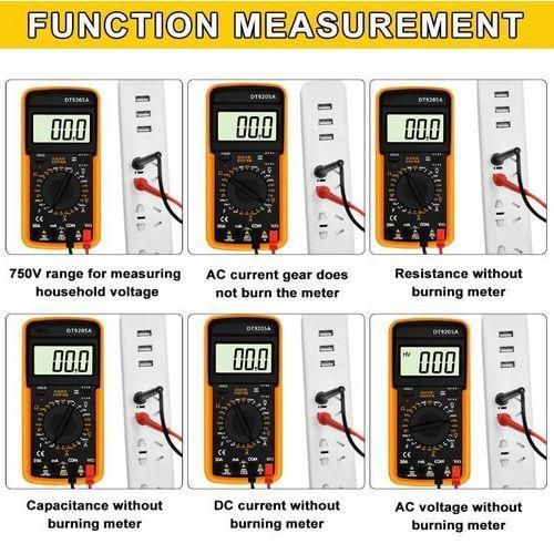 product_image_name-Generic-LCD digital multimeter, voltmeter,ac and DC digital multimeter -3