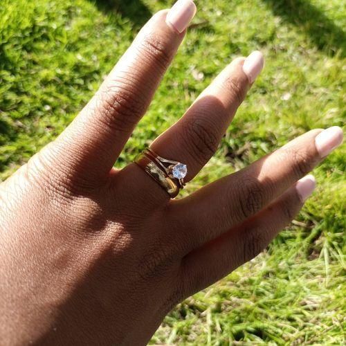 product_image_name-Fashion-Assorted 4mm Gold Engagement Ring WITH A BOX-2