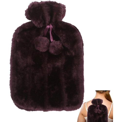 product_image_name-Generic-Hot Water Bottle with Soft Faux Plush Cover for Heat Therapy-1