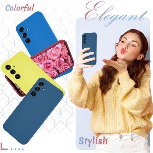 product_image_name-Generic-Shockproof Silicone Case Microfiber Lining Cover For Samsung Galaxy A15 4G/5G-3