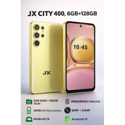 product_image_name-Jx- CITY 400 4G 128GB Storage + 6GB Ram 6.8'' LCD 21MP Main Camera 6000mAh-1