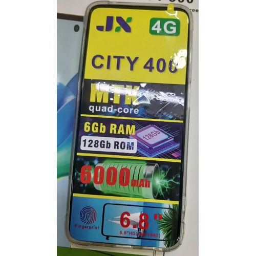 product_image_name-Jx- CITY 400 4G 128GB Storage + 6GB Ram 6.8'' LCD 21MP Main Camera 6000mAh-4