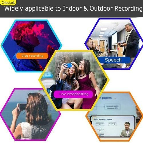 product_image_name-Generic-Type C Lavalier Microphone Lapel Vlogging Kit-5