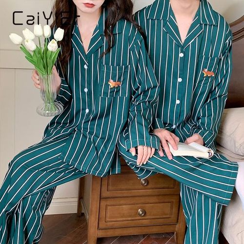 Korean Version Couple Pajamas, Couple Pajamas Men Women