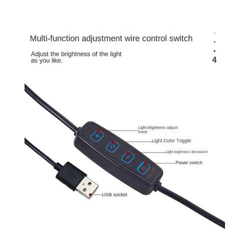 product_image_name-Generic-10-Inch LED Fill Light with Tripod for Makeup and Social Media-3