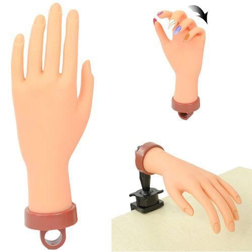 product_image_name-Generic-Manicure practice hand model - realistic palm and flexible fingertips, suitable for nail training-1