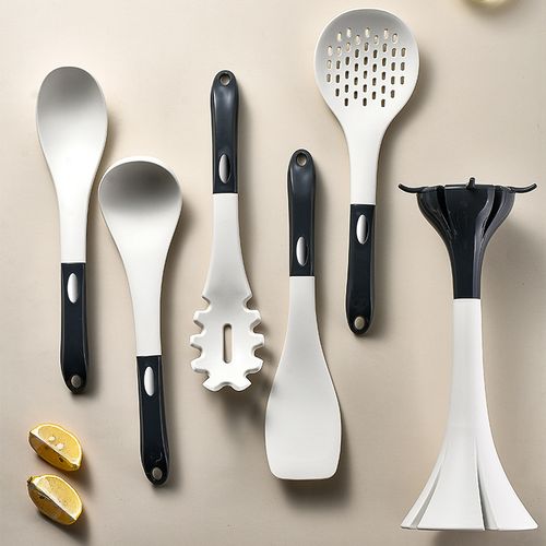 Heat Resistant Silicone Kitchenware Cooking Utensils Set Kitchen Non-Stick Cooking  Utensils Baking Tools With Storage