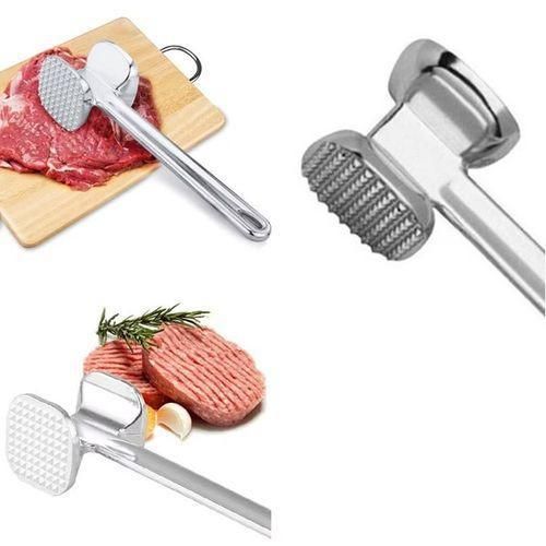 product_image_name-Generic-1 Pc Double Sided Meat Hammer, Tenderizer For Beef & Chicken.-2