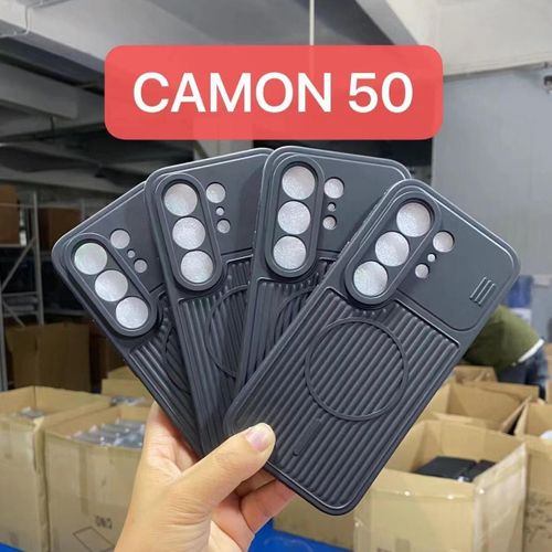 product_image_name-Generic-Tecno Camon 50 soft Silicone Back Cover Case That is unique and classy _Black-1