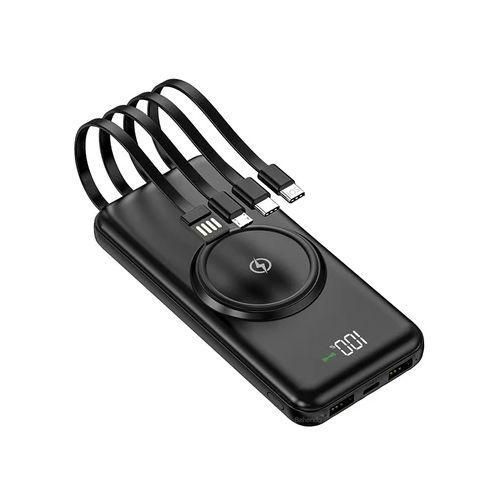 product_image_name-Generic-Tecno Wireless 5000mAh Powerbank: Type-C & Micro-USB Inputs, Fast Charging-2