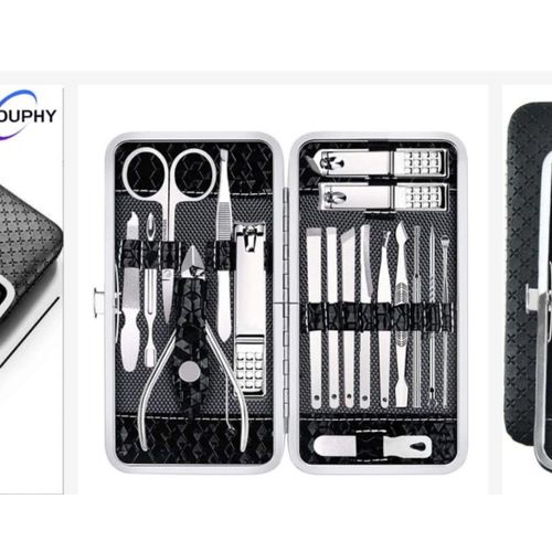 product_image_name-Generic-Manicure Nail Clippers Kit Pedicure Set Nail 12Pcs-2