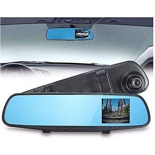 product_image_name-Generic-Dual Lens Mirror Dash Cam Car DVR 1080P Full HD with Night Vision and Motion Sensor-2