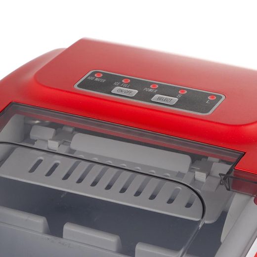 RAF Automatic Ice Ball Maker Red Ice Making Machine Electric Ice Maker for Home Office - image 2