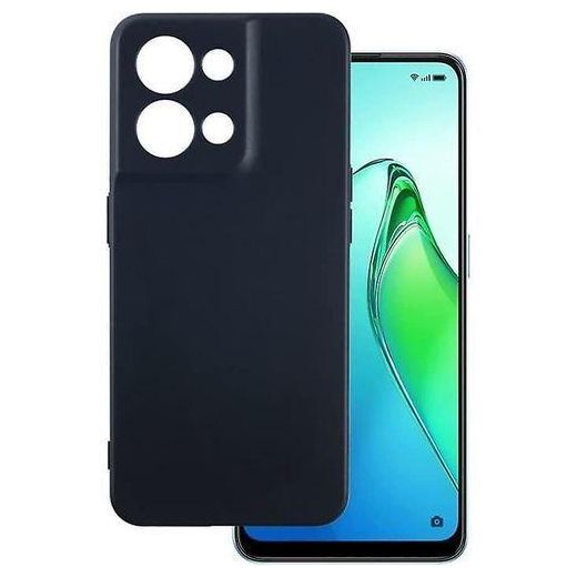 Generic Oppo Reno 8 Case, Slim Smooth Soft Anti-Fingerprint Silicone TPU Phone Cover with Protective Design and Secure Fit