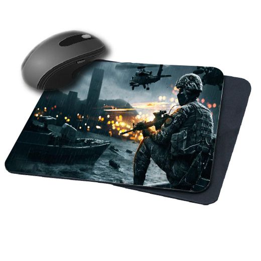 Generic SOLDIER ART MOUSE PAD, CUSTOM PRINTED, Antiskid With Quality Rubber Material and Quality Printed FOR OFFICE USE OR GIFTING. Get a laptop skin of the same from the store. - image 4