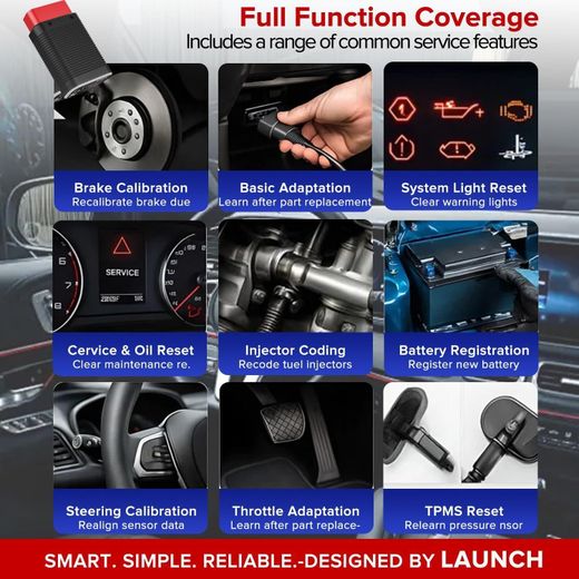 Generic LAUNCH AIOBD Professional Vehicle Diagnostic Scanner – 2026 Bluetooth OBD2 Full-System Code Reader with AI Diagnosis, AutoVIN, Live Data & Maintenance Functions - image 4