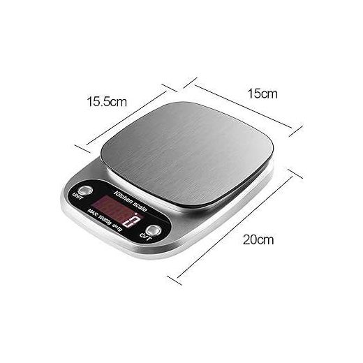 Original  Kitchen digital scale up to 10KGS Alloy High Precision Kitchen Food Weighing Scale - image 2