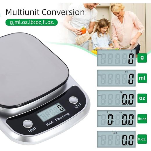 Original  Kitchen digital scale up to 10KGS Alloy High Precision Kitchen Food Weighing Scale - image 4