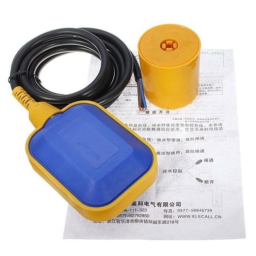 Generic 250V Float Switch - Water Level Controller Contactor Sensor - image 2