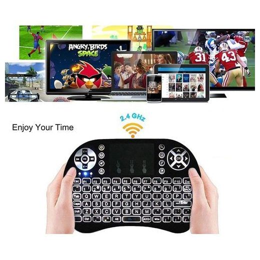 Generic Mini Wireless Keyboard  For Android TV  Smart TV  Smart Phone Tablet  Windows - image 2