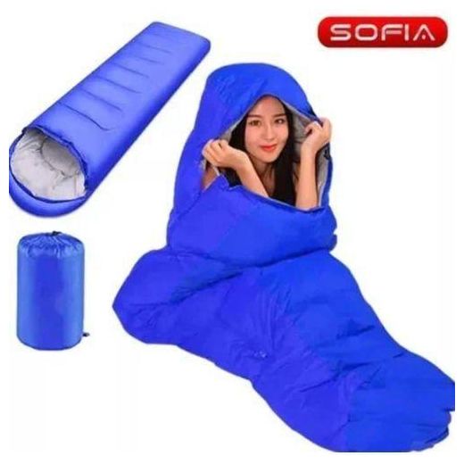 CAMPING SLEEPING BAG - COMFY AND BREATHABLE MATERIAL