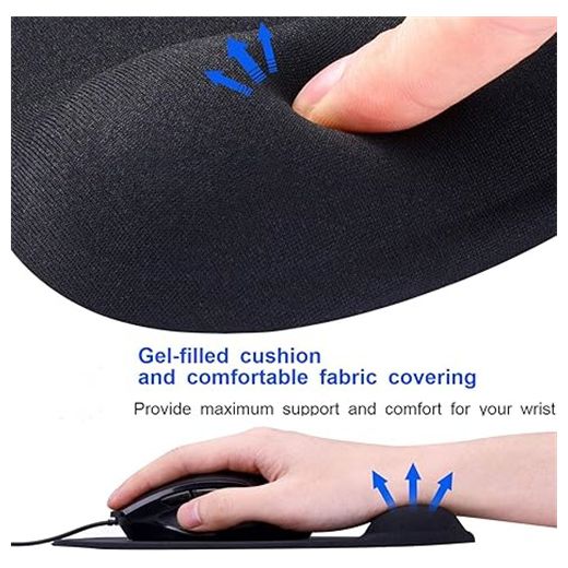 Generic Mouse Mat PC Wrist Rest Support - image 3