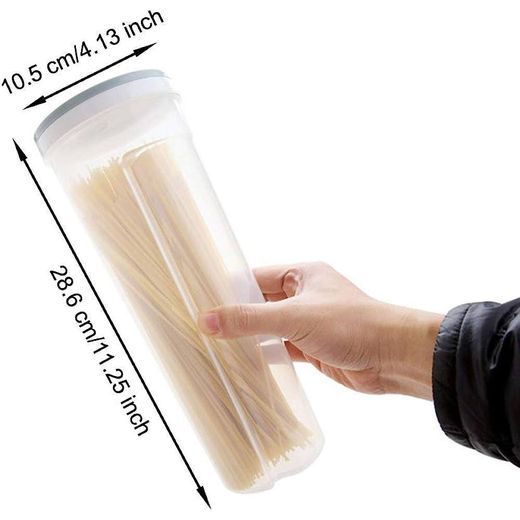 Generic New Air Tight Multi Purpose Spaghetti Noodles Cereal Containers for Kitchen Storage Durable BPA Free Food Storage Set - image 2