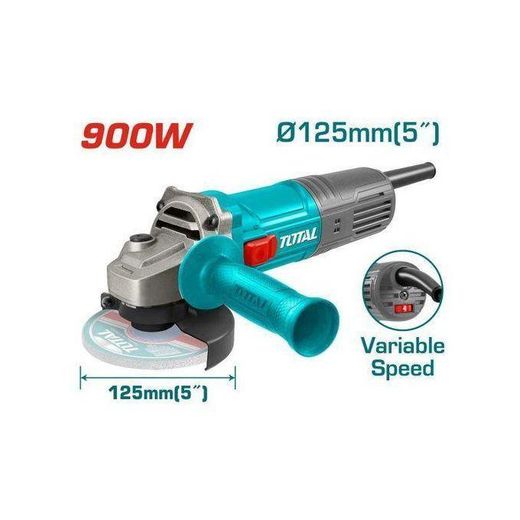 TOTAL Angle grinder 900W 125mm