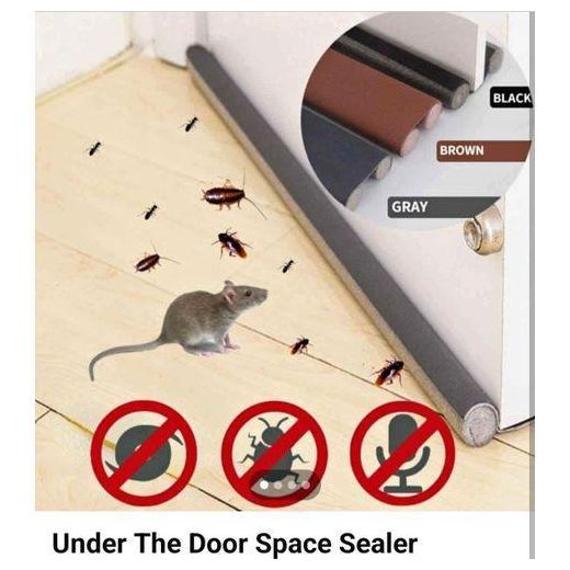 37 Inches Flexible Door Bottom Sealing Strip Guard Sealer Stopper Door Blocker Weatherstrip Door Sealer Stopper Dust Guard Wind