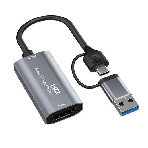 4K HDMI to USB3.0/Type C Video Capture Card 1080 Game Audio Video Live Streaming